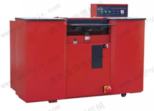 Knife belt type skin machine