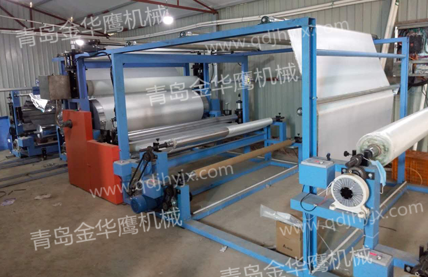 Aluminum foil laminating machine